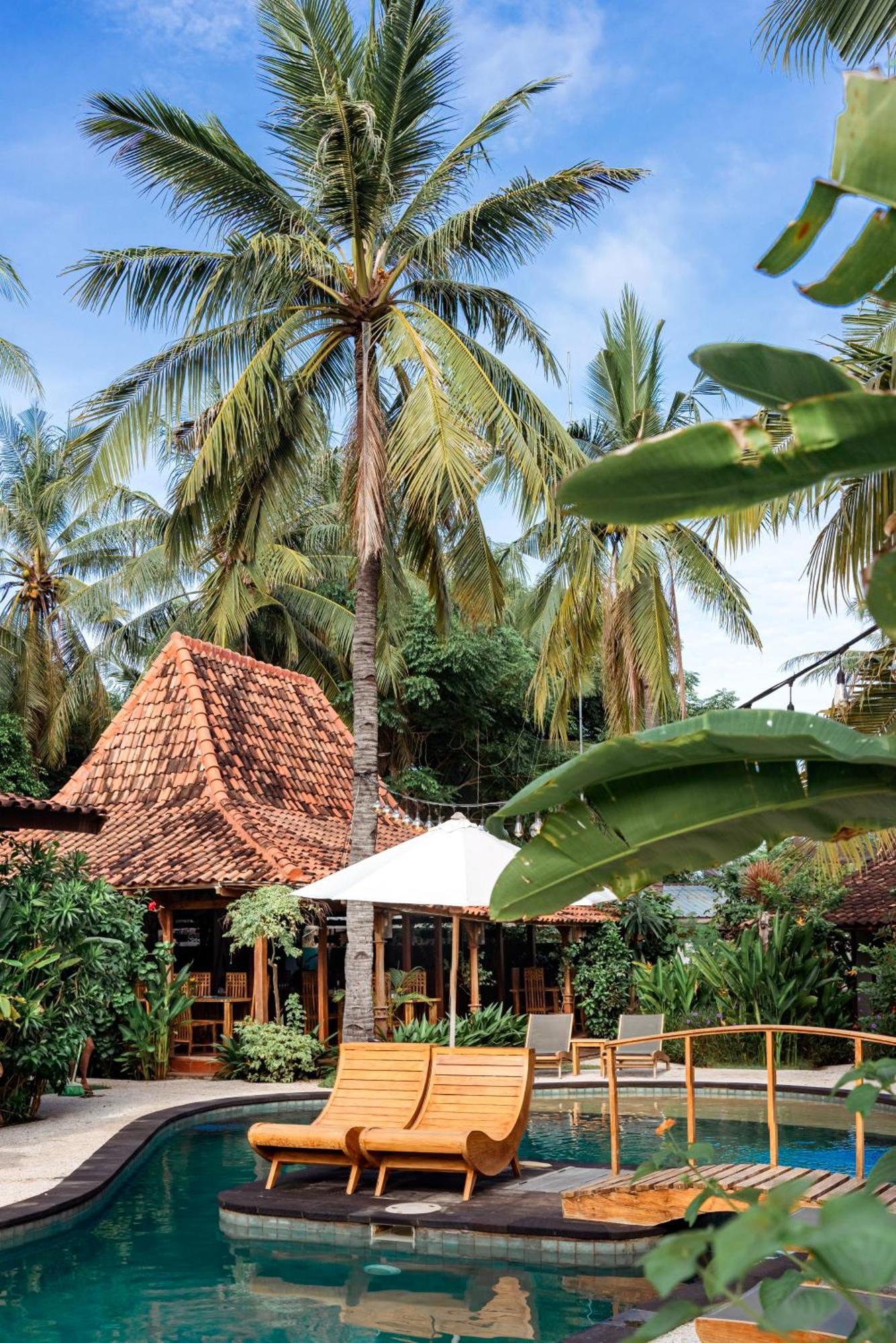 Coconut Garden Resort Gili Trawangan Esterno foto