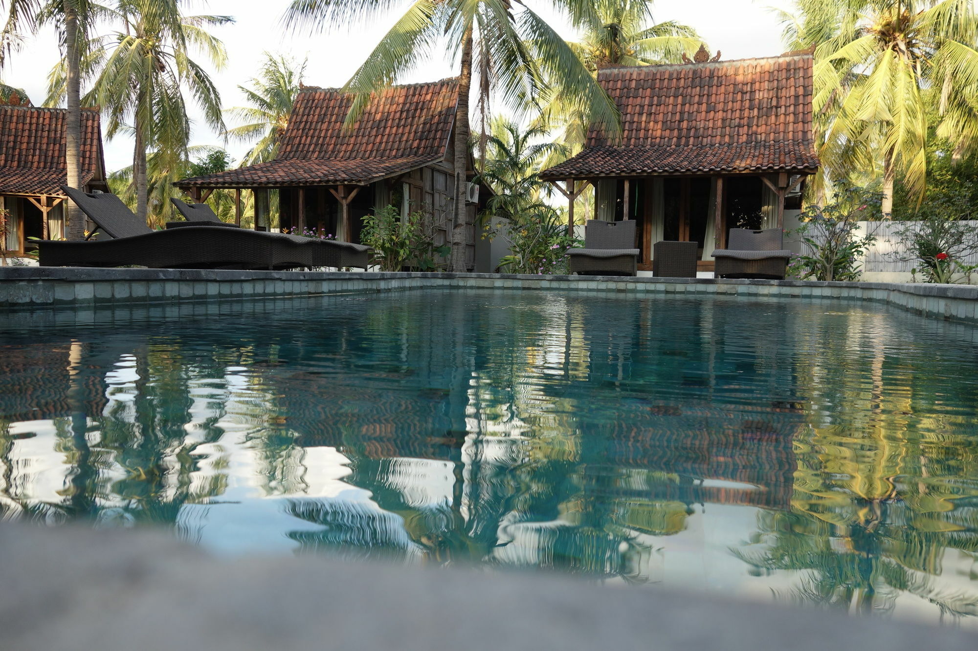 Coconut Garden Resort Gili Trawangan Esterno foto