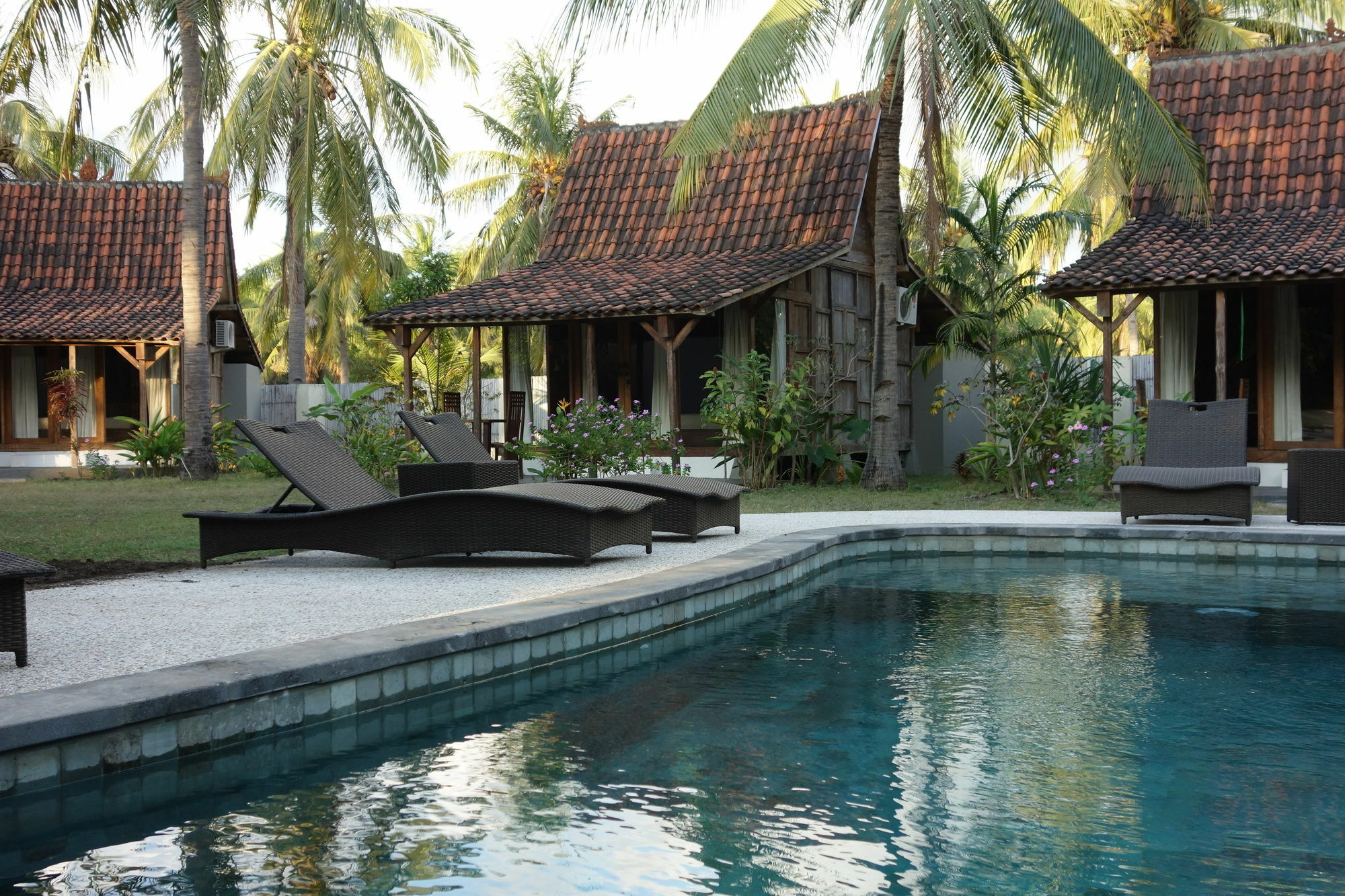 Coconut Garden Resort Gili Trawangan Esterno foto